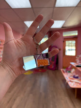 Load image into Gallery viewer, Mini Metal Mirror Keychain