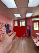 Load image into Gallery viewer, Removable Heart Mirror Keychain