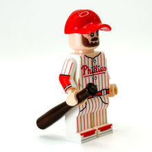 Load image into Gallery viewer, Harper #3 Philly Baseball Player Minifig made using LEGO parts - B3 Customs