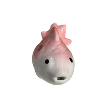 Load image into Gallery viewer, Ceramic Goldfish Ocarina Ocean Pink