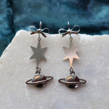 Load image into Gallery viewer, Stellar Planets Dangle Earrings