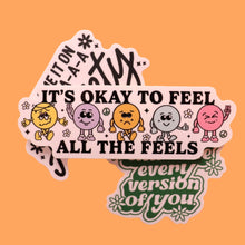 Load image into Gallery viewer, "It's Okay To Feel" Sticker