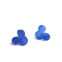 Load image into Gallery viewer, Blue Moonglow Vintage Mouse Stud Earrings