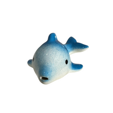 Load image into Gallery viewer, Ceramic Playful Dolphin Ocarina Sky