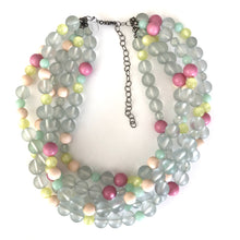 Load image into Gallery viewer, Candy Store Floor Frosted Sylvie Statement Necklace