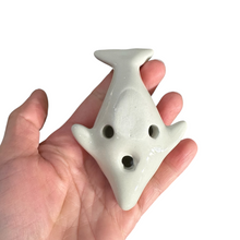 Load image into Gallery viewer, Ceramic Dolphin Ocarina Pink