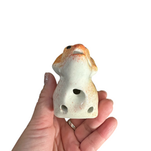 Load image into Gallery viewer, Ceramic Dinosaur Ocarina Orange