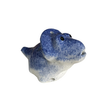 Load image into Gallery viewer, ceramic-dinosaur-ocarina-navy