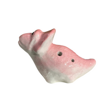 Load image into Gallery viewer, Ceramic Dinosaur Ocarina Pink
