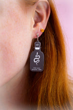 Load image into Gallery viewer, "Pick Your Poison Babe, I'm Poison Either Way" Taylor Swift Earrings