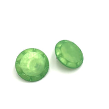 Load image into Gallery viewer, Peridot Sunburst Stud Earrings
