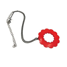 Load image into Gallery viewer, Cherry Red Florella Necklace
