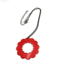 Load image into Gallery viewer, Cherry Red Florella Necklace