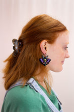 Load image into Gallery viewer, Frightful Flier Moth Titanium Earrings