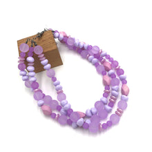 Load image into Gallery viewer, Mixed Lilacs Morgan Necklace
