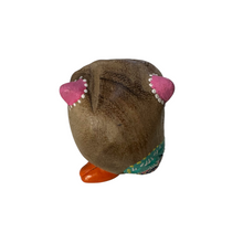 Load image into Gallery viewer, Pink-Nosed Owl with Red Eyes