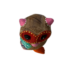 Load image into Gallery viewer, Pink-Nosed Owl with Red Eyes