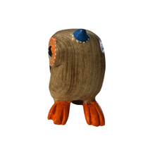 Load image into Gallery viewer, Blue-Horned Owl with Orange Eyes