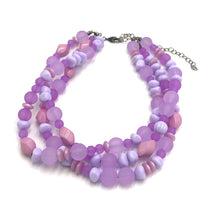 Load image into Gallery viewer, Mixed Lilacs Morgan Necklace