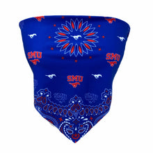 Load image into Gallery viewer, SMU Mustangs Bandana Top