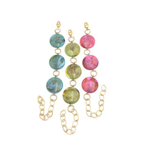 Load image into Gallery viewer, Celery Marbled Stations Bracelet