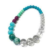 Load image into Gallery viewer, Crystals &amp; Gems Stretch Bauble Necklace - Shortie