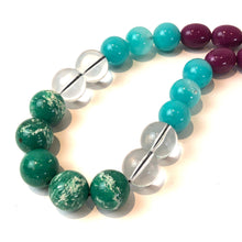 Load image into Gallery viewer, Crystals &amp; Gems Stretch Bauble Necklace - Midi