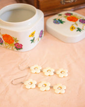 Load image into Gallery viewer, Summer Flower Acrylic Dangle Earrings