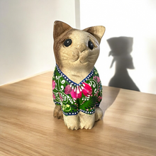 Load image into Gallery viewer, Green Version – Emerald Blossom Cat