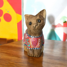 Load image into Gallery viewer, Pink &amp; Blue Version – Rosewood Whimsy Cat