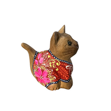 Load image into Gallery viewer, Red &amp; White Version – Scarlet Petal Cat