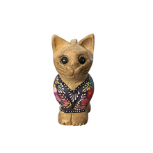 Load image into Gallery viewer, Brown with Dark Floral – Twilight Whiskers Cat