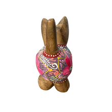 Load image into Gallery viewer, Light Wood with Pink &amp; Blue Floral – Ocean Breeze Cat