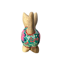 Load image into Gallery viewer, Light Wood with Pink &amp; Blue Floral – Ocean Breeze Cat