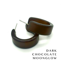 Load image into Gallery viewer, Moonglow Clara Hoop Earrings