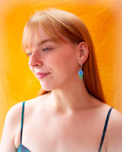 Load image into Gallery viewer, Glass Beaded Colorful Fish Earrings