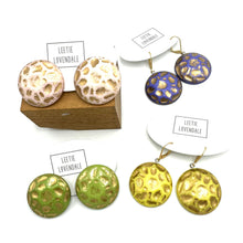 Load image into Gallery viewer, Shabby Moon Rock Retro Earrings