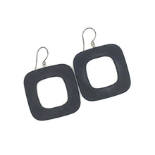 Load image into Gallery viewer, Deco Square Donut Drop Earrings