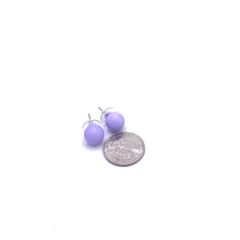 Load image into Gallery viewer, Periwinkle Ball Stud Earrings