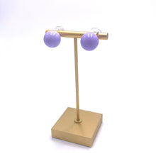 Load image into Gallery viewer, Periwinkle Jumbo Ball Stud Earrings