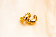 Load image into Gallery viewer, Sparkly Titanium Hoop Earrings