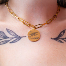 Load image into Gallery viewer, "You're On Your Own, Kid" Engraved Necklace