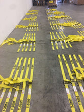 Load image into Gallery viewer, Target Custom Strap WITH STENCIL - 2 X 10 Ft Ratchet Strap - 2 Ft Fixed End &amp; 8 Ft Adjustable End