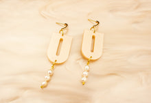 Load image into Gallery viewer, Pearl Statement Earrings