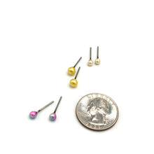 Load image into Gallery viewer, Pastel &amp; Classic Pearls Tiny Studs Earrings Set