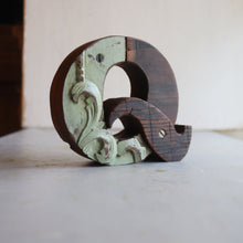 Load image into Gallery viewer, Reclaimed Wooden Letters