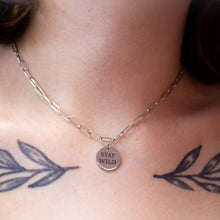 Load image into Gallery viewer, "Stay Wild" Engraved Necklace