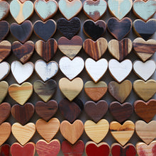Load image into Gallery viewer, Handmade Wooden Hearts