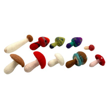 Load image into Gallery viewer, **Pre-order (Ships in 2-3 Weeks)**Handmade in Nepal 100% Wool Felt Foods Play Set for Pretend Cooking and Farmer's Market Play