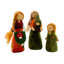 Load image into Gallery viewer, **Pre-order (Ships in 2-3 Weeks)**Handmade in Nepal 100% Wool Felt Foods Play Set for Pretend Cooking and Farmer's Market Play